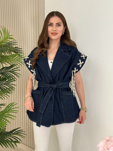 Denim plazer jeans